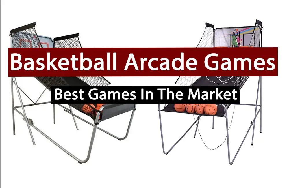 foldable basketball arcade game
