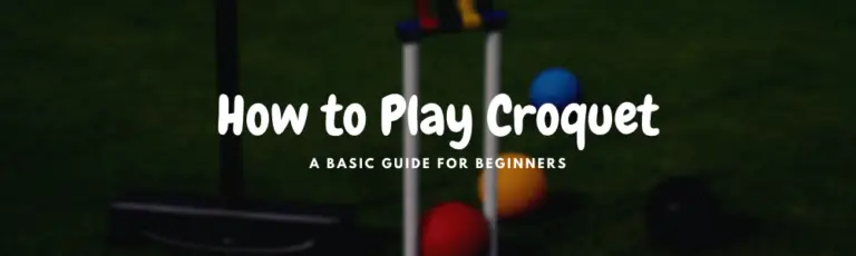 how to play croquet